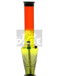 Bong in acrilico "Rasta".