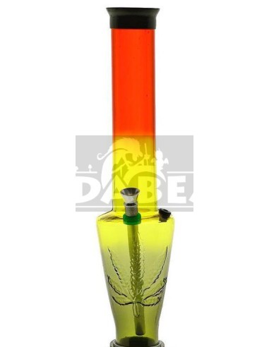 Bong in acrilico "Rasta".