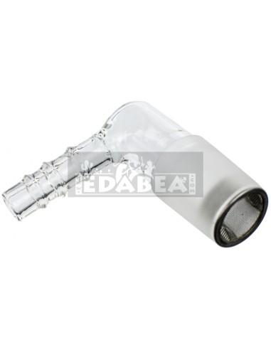 Arizer - adaptador de vidrio en forma de codo