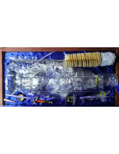 Glasbong 37 cm + Zubehör