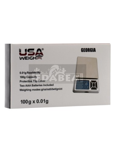 Escala Geórgia 100 x 0,01