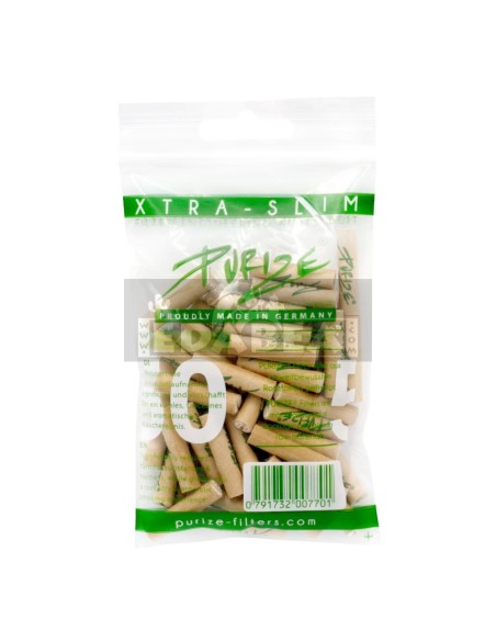 Filtro Purize Xtra Slim Organic 50uds