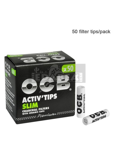 Filtros de carbón activado OCB Slim