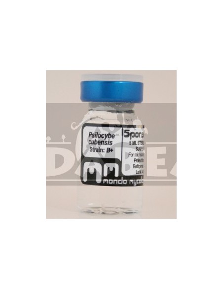 Vial of B+ spores