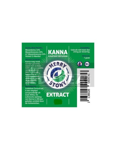 Kanna Merry steinig Extrakt 1g
