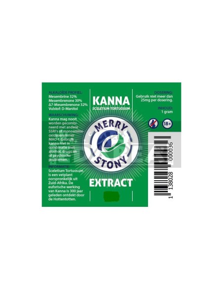 Kanna Merry steinig Extrakt 1g