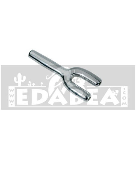 Doppelnasenrohr aus Metall mit Aufbewahrungsbox | Edabea