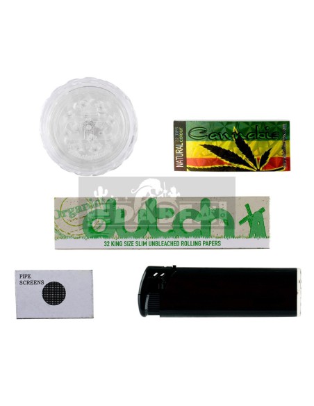 Buy 22 cm Glass Bong Kit with Accessories | Edabea Shop