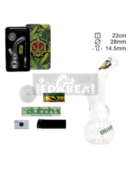 22 cm Glasbong Set mit Zubehör kaufen | Edabea Online