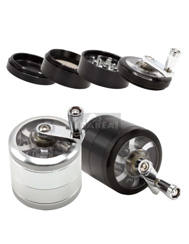 Grinder 63 mm 4 partes - Molienda Eficiente de Hierbas