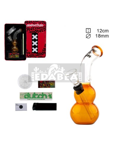 12 cm Glasbong Set mit Zubehör kaufen | Edabea Shop DE