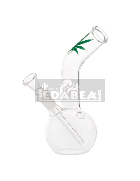 Bong de Vidrio 16 cm con Accesorios Amsterdam Greenline | Edabea