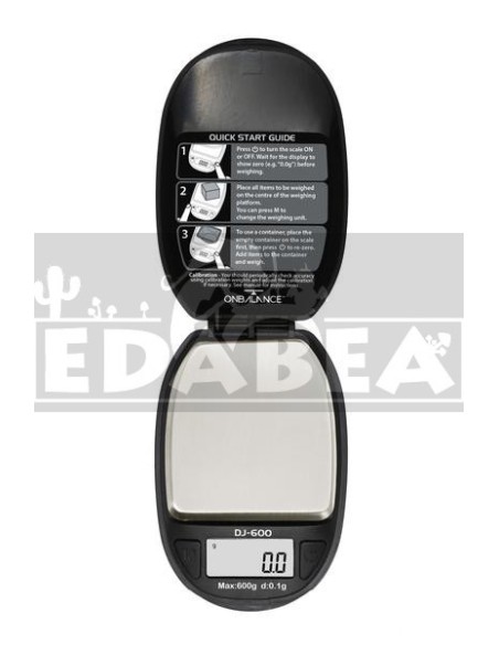 Báscula DJ-600: Balanza Digital de Acero Inoxidable