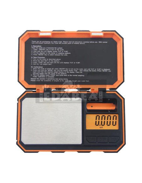Báscula de precisión hasta 50 gramos con pantalla LCD