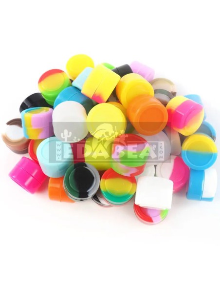Barattolo in silicone 2 ml per conservazione sicura
