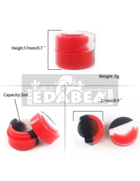 Silikonbehälter 2 ml zur sicheren Aufbewahrung