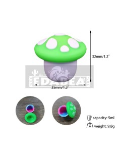 Silicone Mushroom Container 5 ml for Secure Storage 2