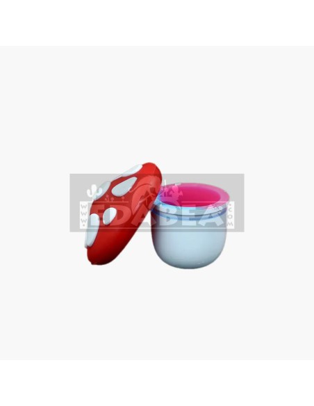 Frasco cogumelo de silicone 5 ml para armazenamento seguro