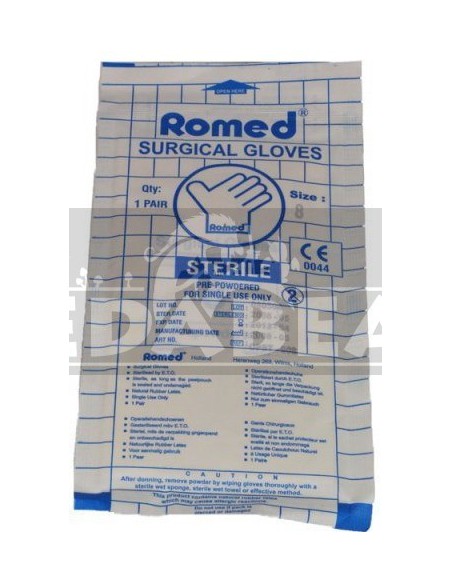 Guantes esteriles 1 par