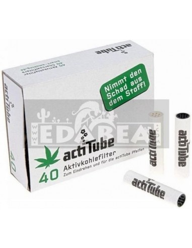 Aktivkohlefilter ActiTube - Verpackung mit 40 Stück