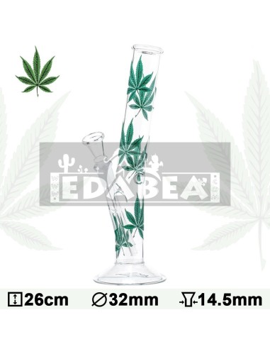Comprar Bong Multi Leaf Hangover 26 cm | Edabea