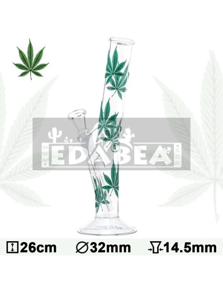 Multi Leaf Hangover Glasbong 26 cm kaufen | Edabea