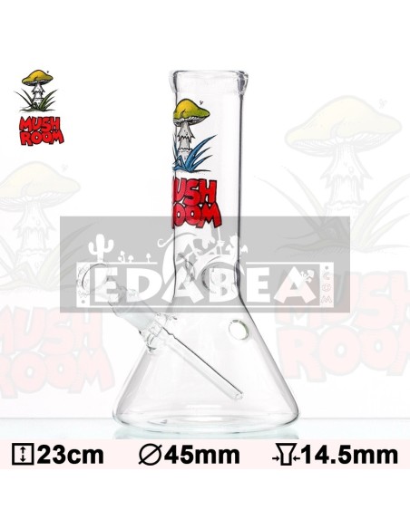 Mushroom Beaker Glasbong 23 cm kaufen | Edabea