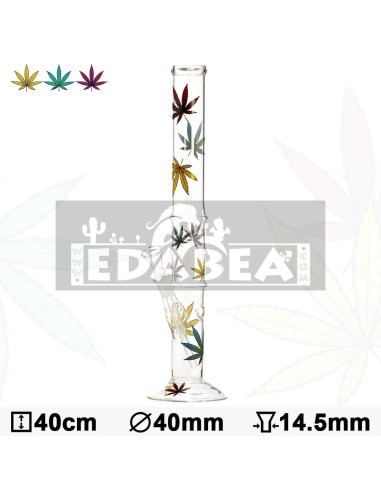 Multi Leaf Glasbong 40 cm kaufen online | Edabea