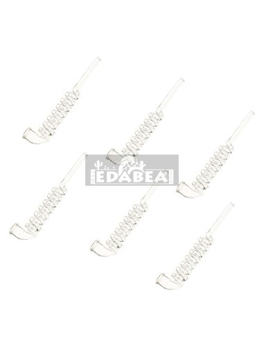 Glaspfeife Spirale 17 cm | Glaspfeife | Edabea
