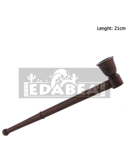 Pipa de Madera 21 cm | Pipa clásica y cómoda | Edabea