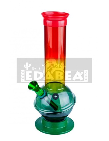 Acryl-Bong "Rasta".